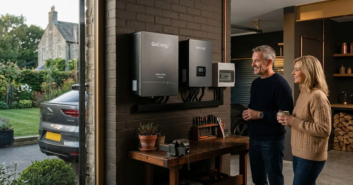Store excess solar energy with GivEnergy or Tesla Powerwall units