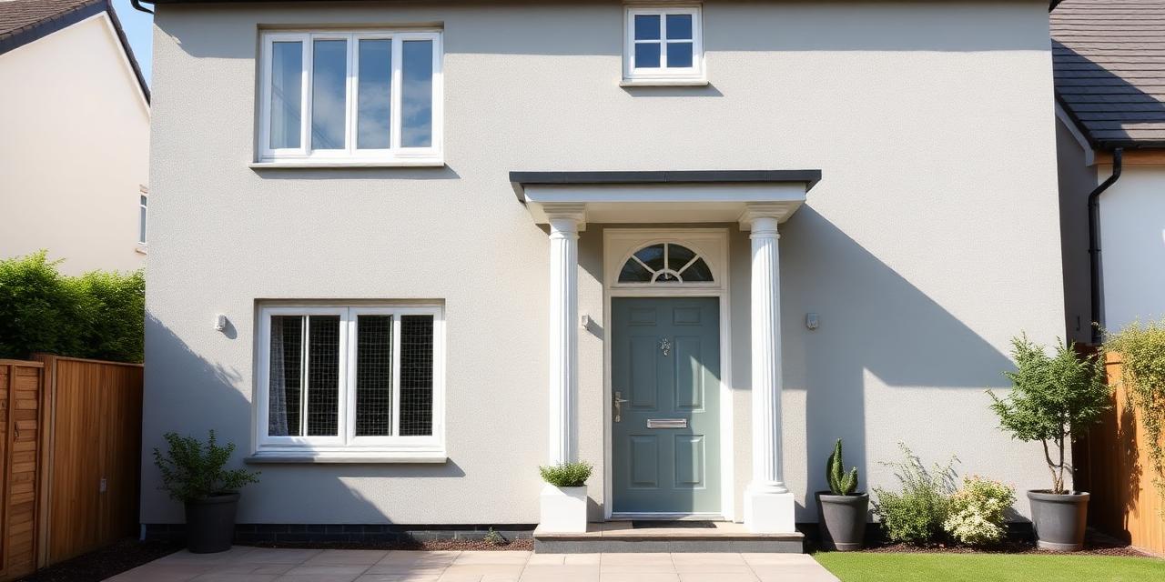 Modern home with premium K-Rend silicone render finish